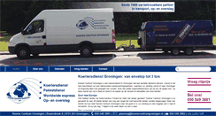 Desktop Screenshot of koeriercentrumgroningen.nl